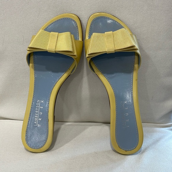 Lambertson Truex leather slides - Picture 1 of 5